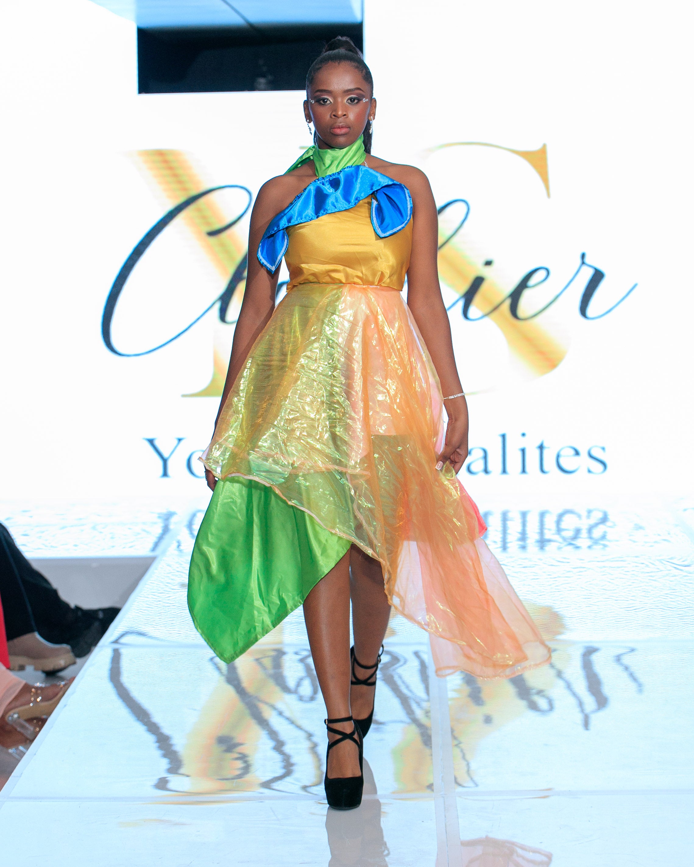 Iridescent Motion Gown – South Africa Runway Feature