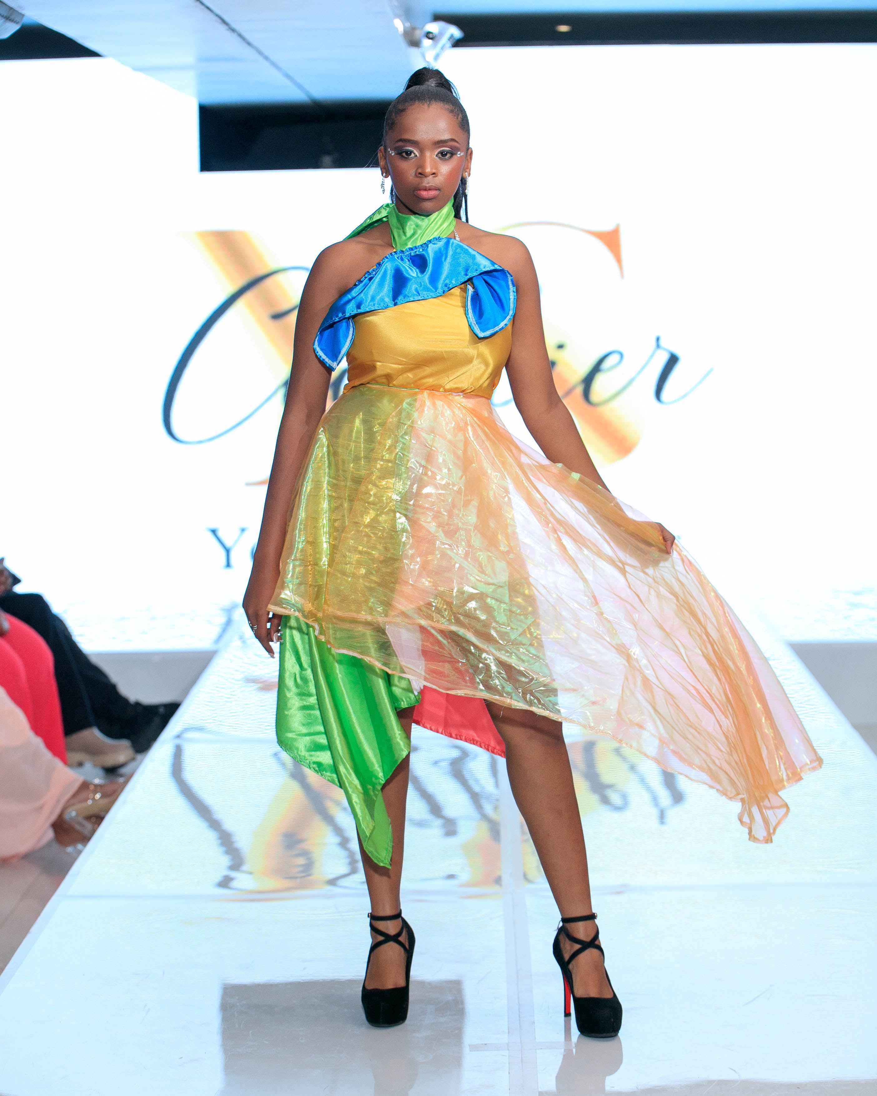 Iridescent Motion Gown – South Africa Runway Feature