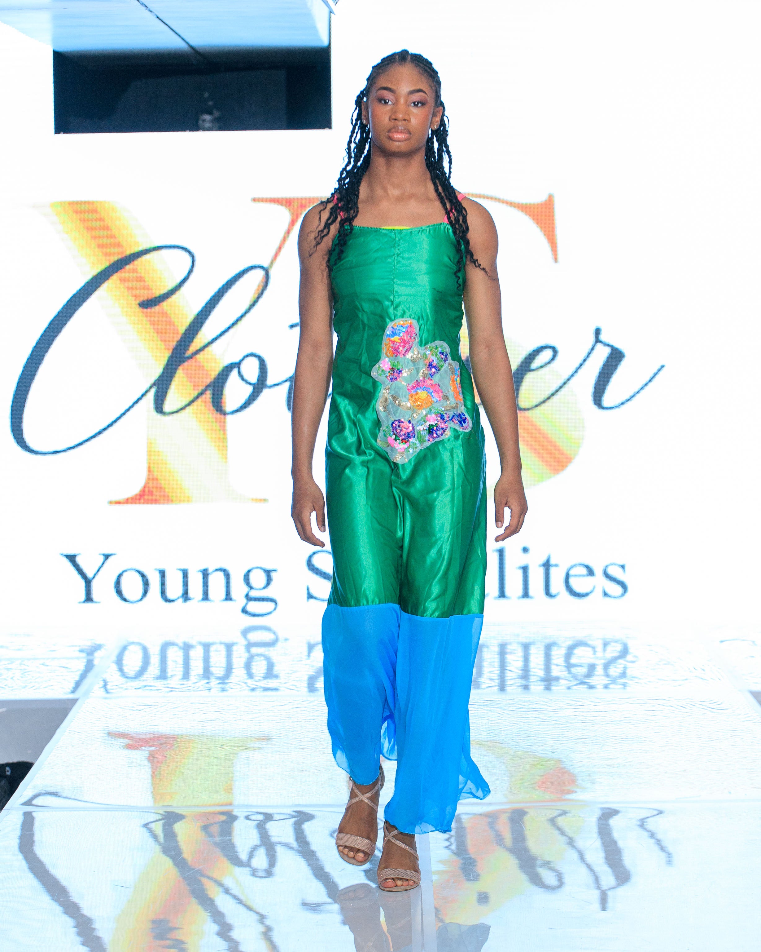 Emerald Edge Dress– South Africa Runway Feature