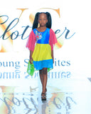 Neon Bloom Dress – South Africa Runway Exclusive