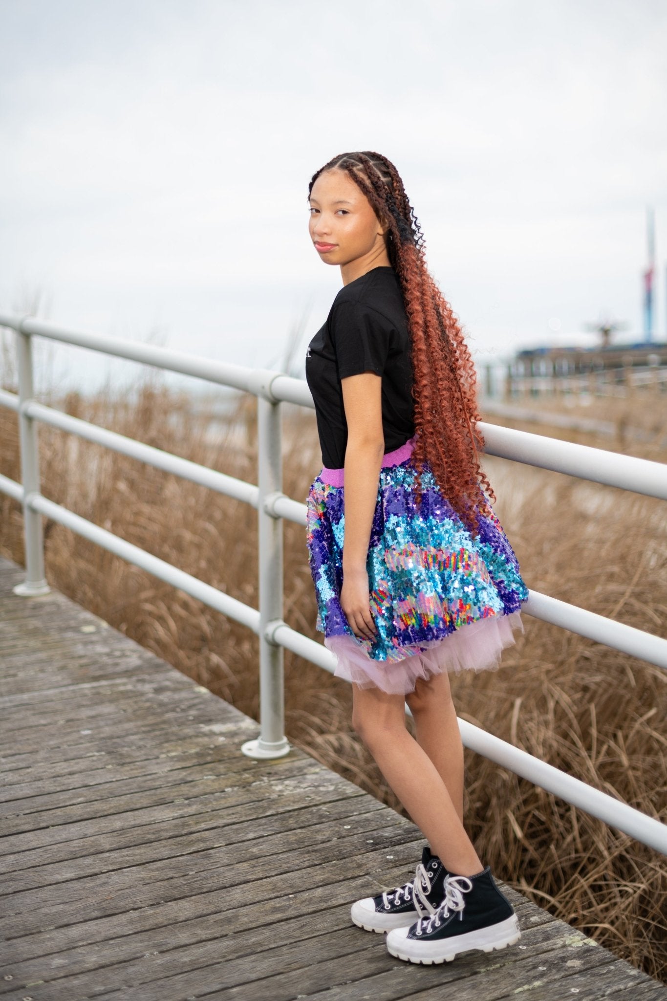 Omiya Sequin Skirt